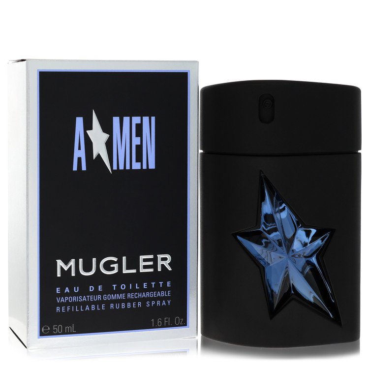 Angel by Thierry Mugler Eau De Toilette Spray Refillable (Rubber Flask) 1.7 oz Angel by Thierry Mugler Eau De Toilette Spray Refillable (Rubber Flask) 1.7 oz